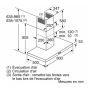 Вытяжка Т-образная Bosch DWB94BC50