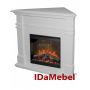 Каминокомплект IDaMebel Florida White angle Symphony 26