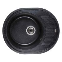 Кухонная мойка Ventolux MONICA (SPACE BLACK) 620x500x200