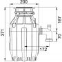 Измельчитель пищевых отходов Franke TE-50