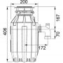 Измельчитель пищевых отходов Franke TE-75
