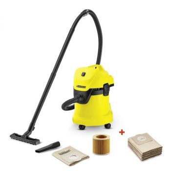 Профессиональный пылесос Karcher WD 3 (1.629-801.0)