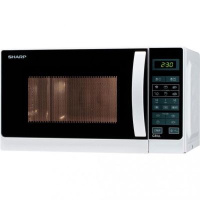 Микроволновка с грилем Sharp R642WW