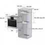 Духовка электрическая Samsung BQ1VD6T131