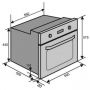 Духовка электрическая VENTOLUX SIENA 6 TC (BK)