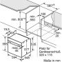 Духовка электрическая Bosch HBG675BS1