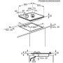 Варочная поверхность газовая Electrolux GPE363YV