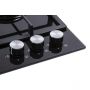 Варочная поверхность газовая Ventolux HG430-M1G CEST (BK)