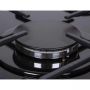 Варочная поверхность газовая Ventolux HG430-M1G CS (BK)