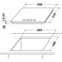 Варочная поверхность газовая Whirlpool AKR 313 IX