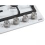 Варочная поверхность газовая Ventolux HSF640-D2 CEST (WH)