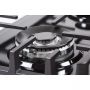 Варочная поверхность газовая Ventolux HSF640-F2 CEST (BK)