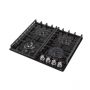 Варочная поверхность газовая Ventolux HSF640-H2G CEST (BK)