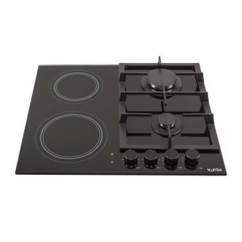 Варочная поверхность комбинированная Ventolux HG622 B9G CS (BK)
