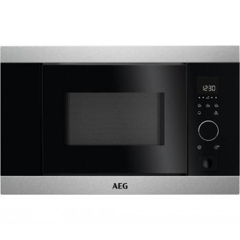 Встраиваемая микроволновая печь AEG MBB1756S-M