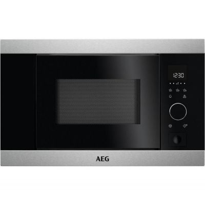 Встраиваемая микроволновая печь AEG MBB1756S-M