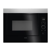 Встраиваемая микроволновая печь AEG MBE2658S-M