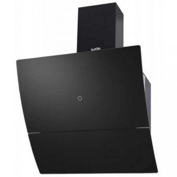 Вытяжка наклонная Ventolux SPACE 60 BK (1200) TRC AO