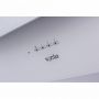 Вытяжка наклонная Ventolux Wave 60 WH (750) Trc