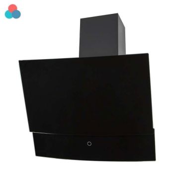 Вытяжка наклонная Ventolux WAVE 60 BK (900) TRC
