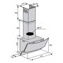 Вытяжка наклонная Ventolux WAVE 60 BK (900) TRC