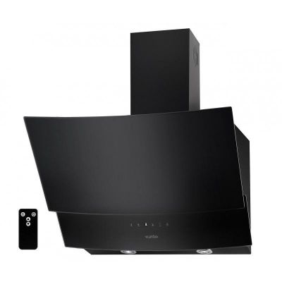 Вытяжка наклонная Ventolux Wave 60 BK (750) Trc