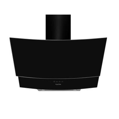 Вытяжка наклонная Ventolux WAVE 60 BK (1200) TRC SD