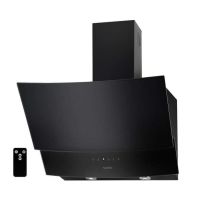 Вытяжка наклонная Ventolux Wave 60 BK (1000) Trc IT
