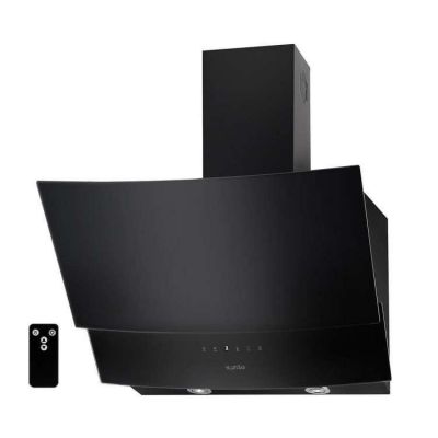 Вытяжка наклонная Ventolux Wave 60 BK (1000) Trc IT