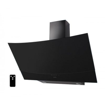 Вытяжка наклонная Ventolux WAVE 90 BK (1000) TRC IT