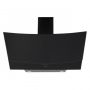 Вытяжка наклонная Ventolux WAVE 90 BK (1000) TRC IT
