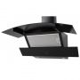 Вытяжка наклонная Ventolux WAVE 90 BK (1000) TRC IT