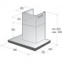 Вытяжка Т-образная Gorenje WHT643E4XBG