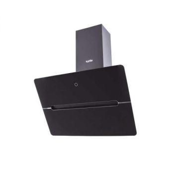 Вытяжка наклонная Ventolux MIRROR 60 BK (1000) TC HOL