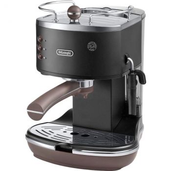 Рожковая кофеварка эспрессо Delonghi Icona Vintage ECOV 311.BK