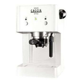 Рожковая кофеварка эспрессо Gaggia Gran Style White (RI8423/21)