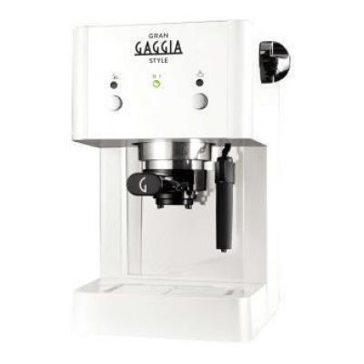 Рожковая кофеварка эспрессо Gaggia Gran Style White (RI8423/21)
