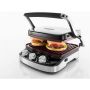 Электрогриль прижимной Delonghi CGH 912C Steel BK